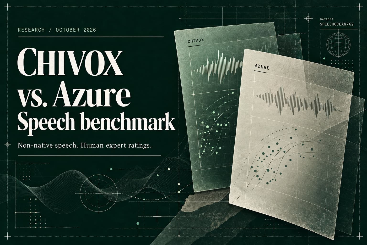 CHIVOX and Microsoft Azure speech assessment benchmark on non-native English speech