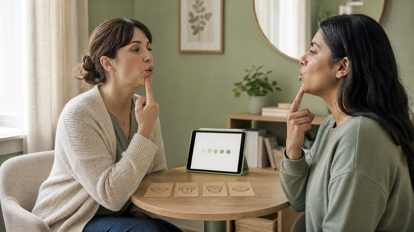 Guided speech-practice session using structured pronunciation feedback